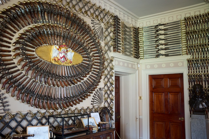 The weapon room