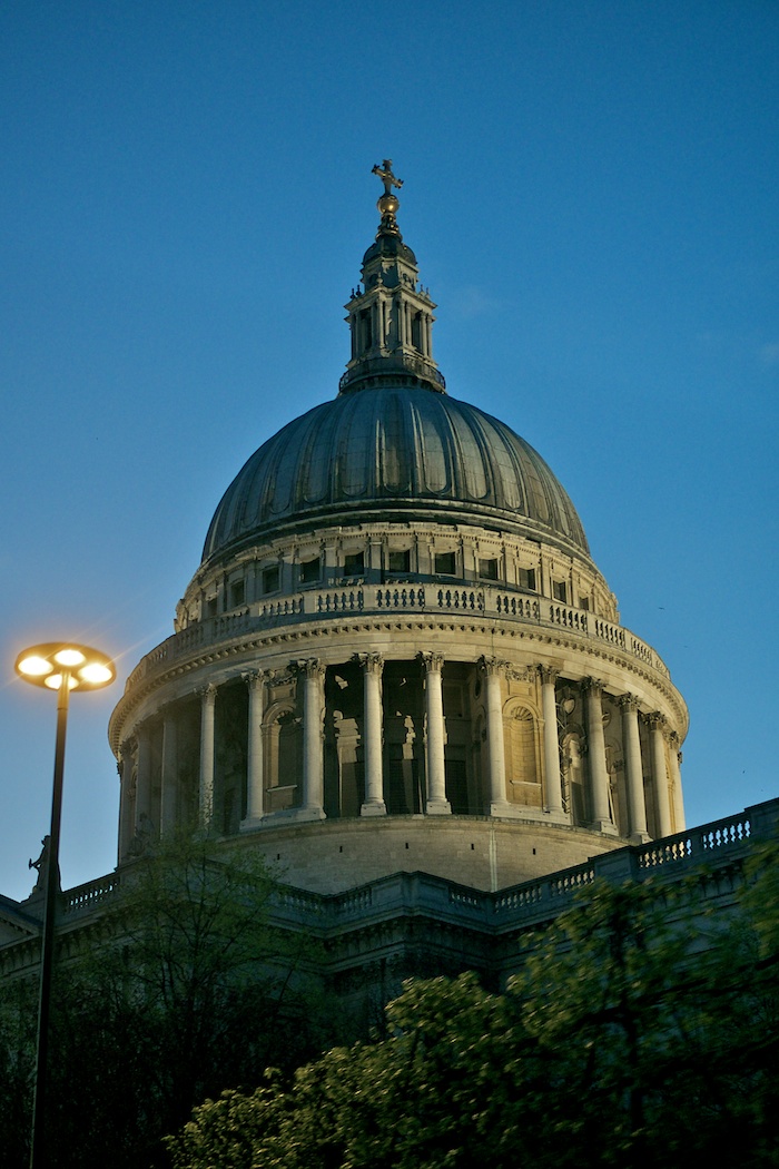 St. Paul's Cathedral at night. I think.