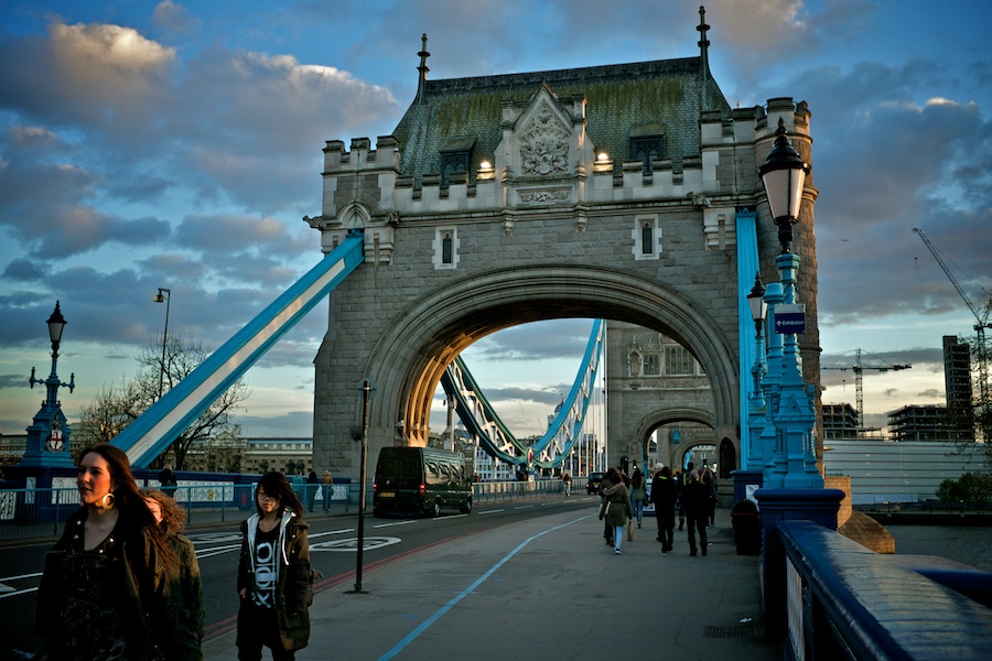 Tower Bridge at sunset