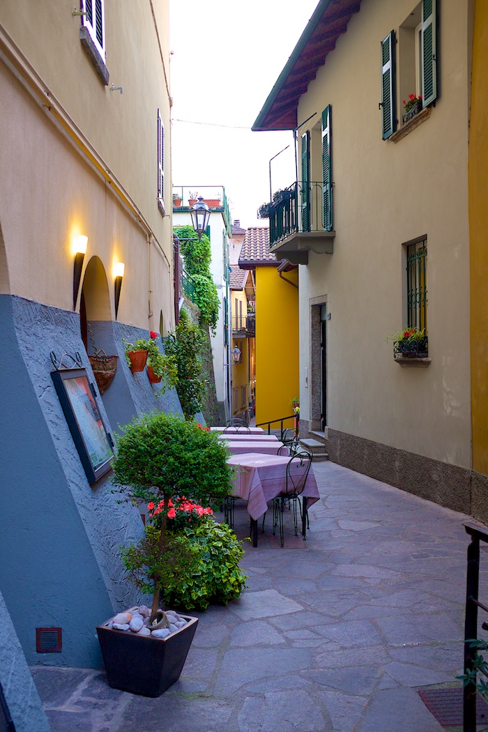 Restaurants are everywhere, snuggled in between buildings and facing any direction