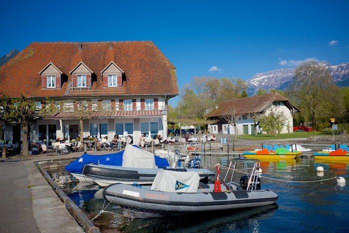 An inlet by The Neuhaus Golf and Strand Hotel