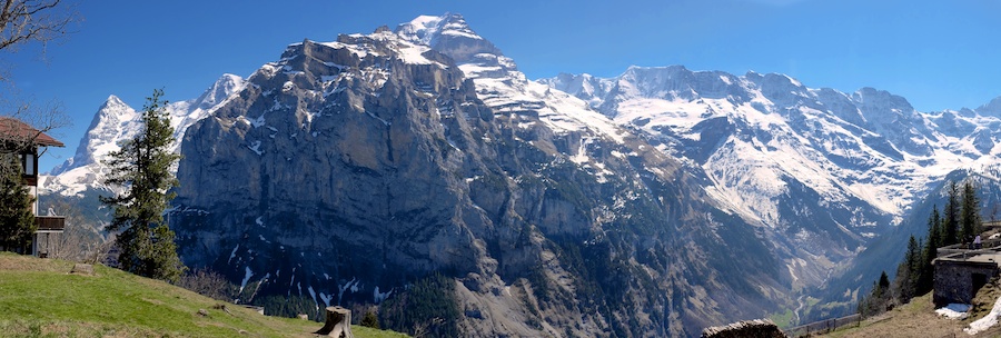 Panoramic view from Mürren