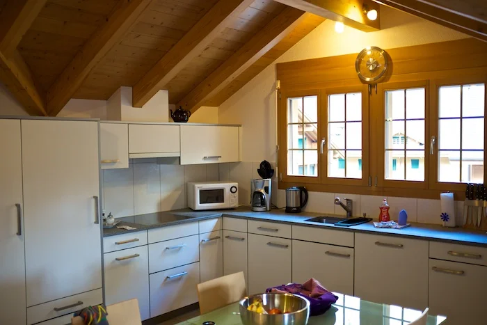 The chalet's kitchen